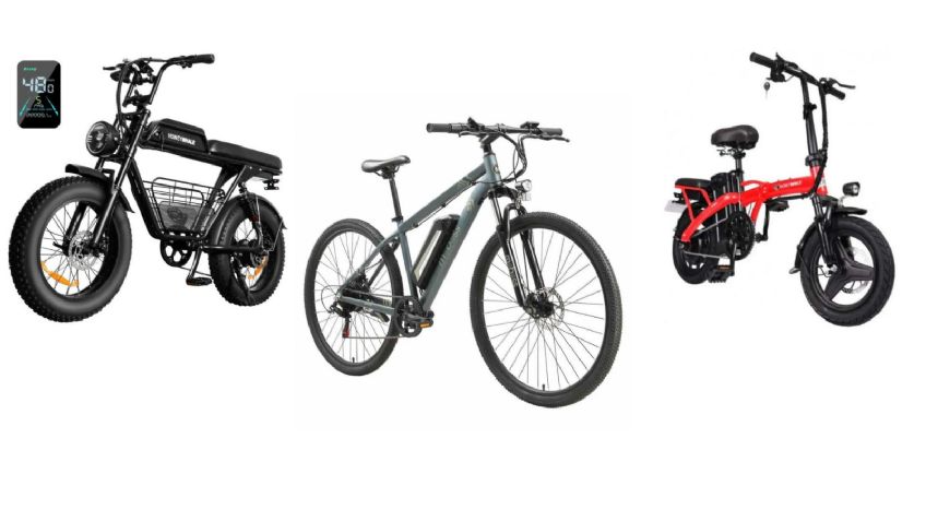 ¡3 bicicletas eléctricas para moverse por la ciudad! En Elektra valen menos de 20 mil pesos