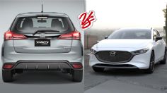 Toyota Yaris vs. Mazda3: Duelo de hatchbacks asiáticos, ¿cuál conviene comprar en 2024?