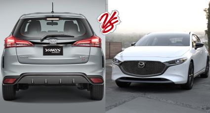 Toyota Yaris vs. Mazda3: Duelo de hatchbacks asiáticos, ¿cuál conviene comprar en 2024?