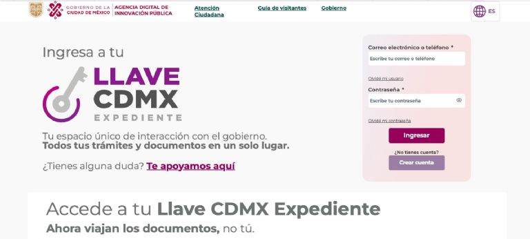 Llave CDMX 
