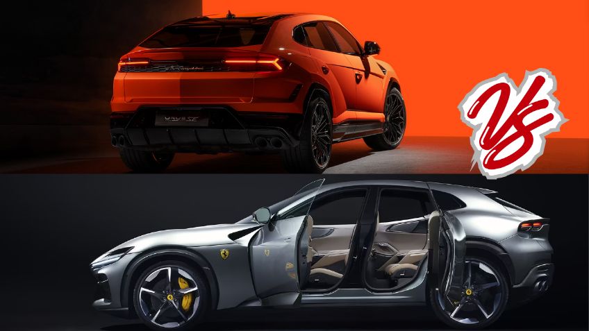 Ferrari Purosangue o Lamborghini Urus SE: ¿Cuál camioneta de lujo es mejor?