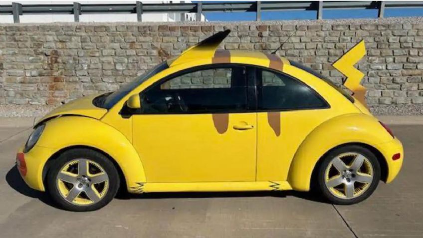 Un VW Beetle Pikachu puede estar en tu garage por tan solo 2 millones de pesos