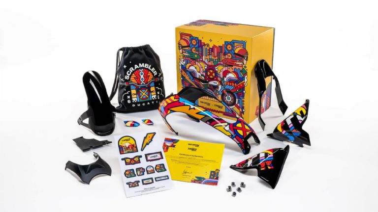 Así es la colaboración Ducati Scrambler Icon Van Orton