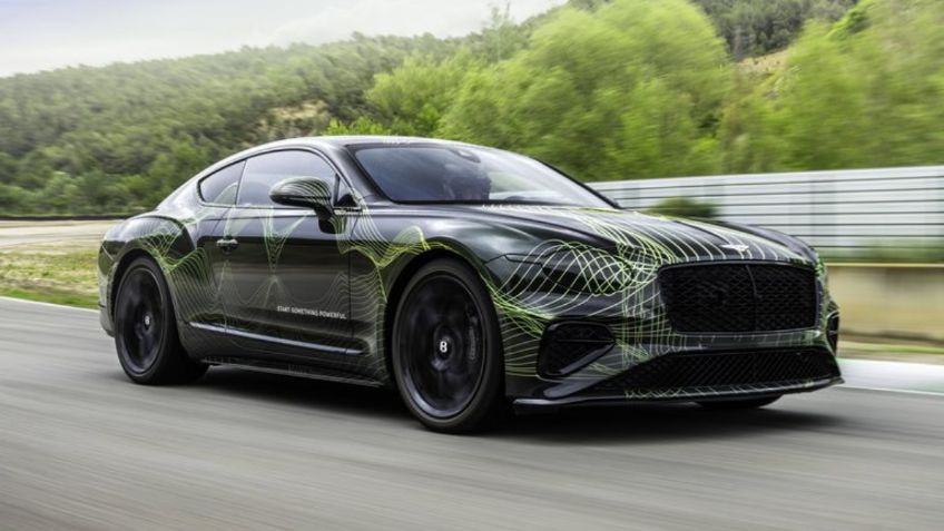 Bentley Continental GT, así se verá su nueva generación y será muy potente