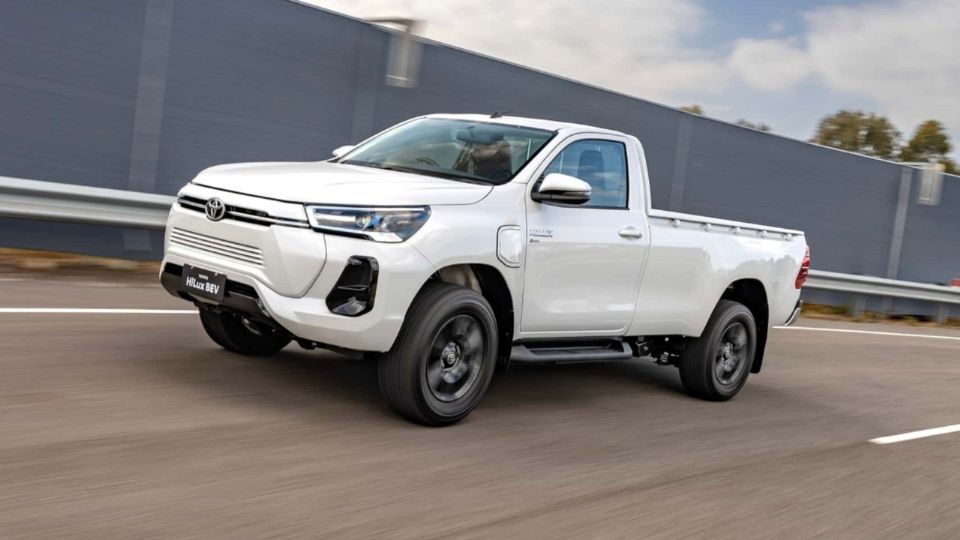 La versión eléctrica de la Hilux será hecha pronto