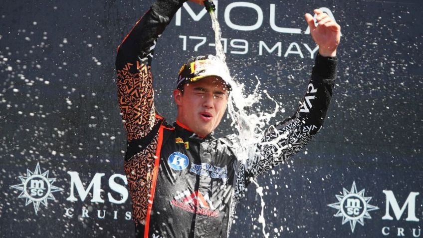 Noel León hace historia en la Sprint de F3 del GP de Emilia Romagna