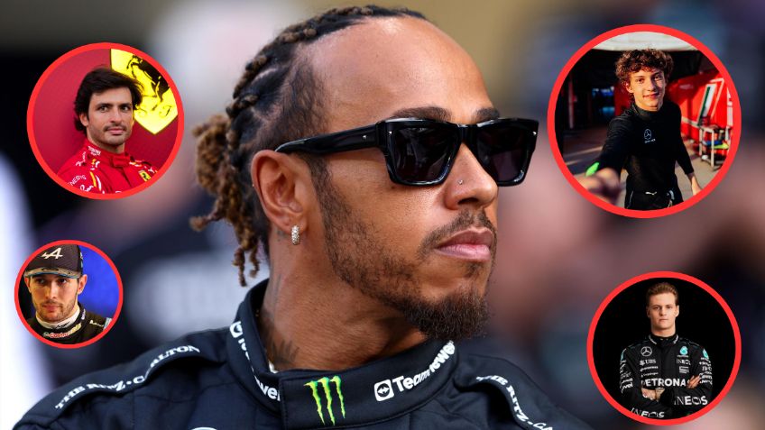Lewis Hamilton ya tiene piloto favorito para sustituirlo en Mercedes...no es Sainz