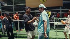 GP de Miami 2024: Carlos Sainz de Ferrari y su increíble dominio de balón con Luis Suárez