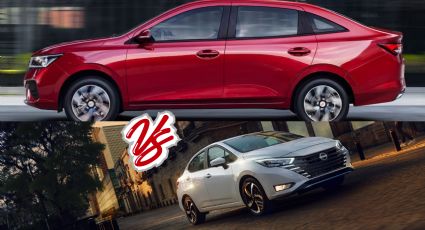 Chevrolet Aveo vs. Nissan Versa, ¿cuál de los dos sedanes del 2024 ahorra más combustible?