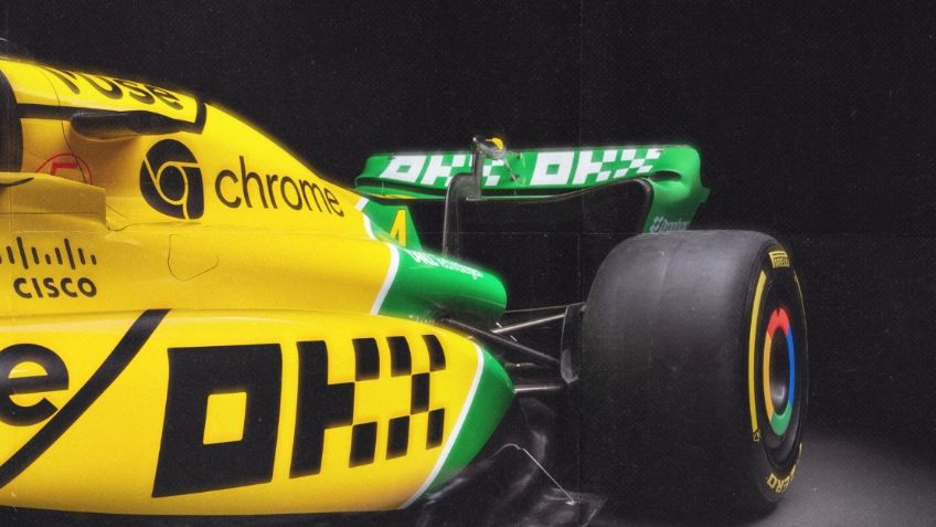 ¡Adiós papaya! McLaren rendirá tributo a Senna en el GP de Mónaco 2024