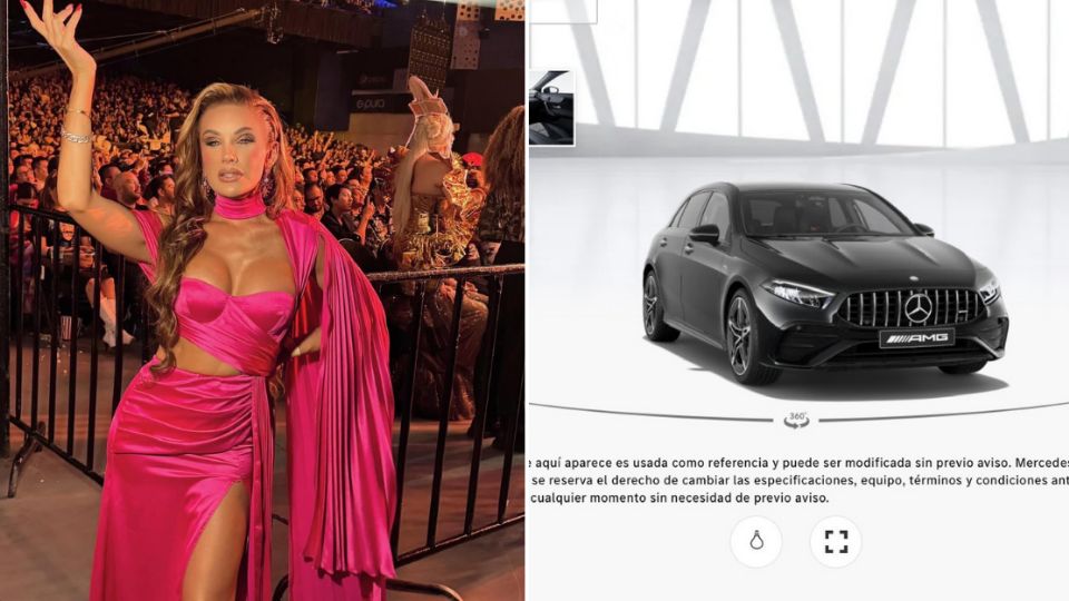 La actriz Raquel Martínez encontró una oferta inesperada en el sitio de Mercedes-Benz en México.