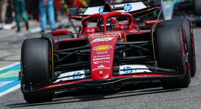 Carlos Sainz y la extraña coincidencia con Ferrari con el número 5