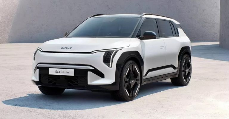 Diseño de la Kia EV3 2025