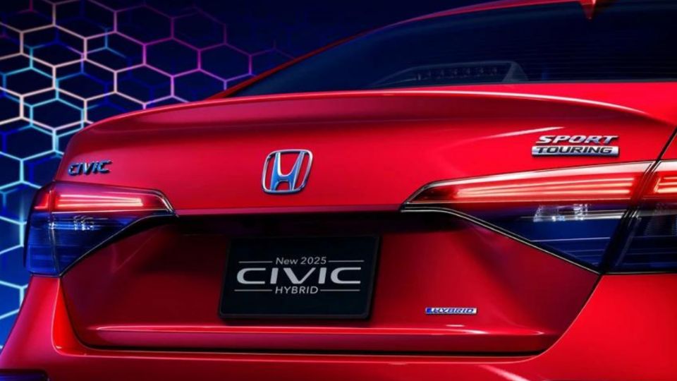 El Honda Civic 2025 híbrido mantendrá una imagen moderna pero al mismo tiempo elegante.