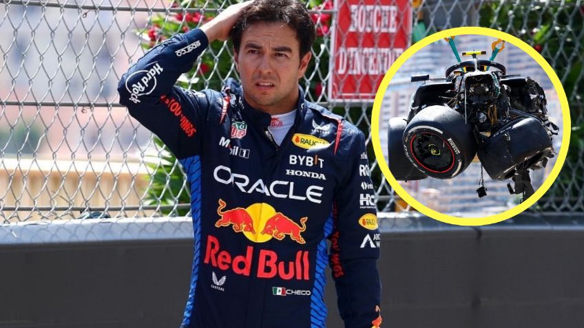¡Una millonada! En esto salió el choque de Checo Pérez en el GP de Mónaco 2024
