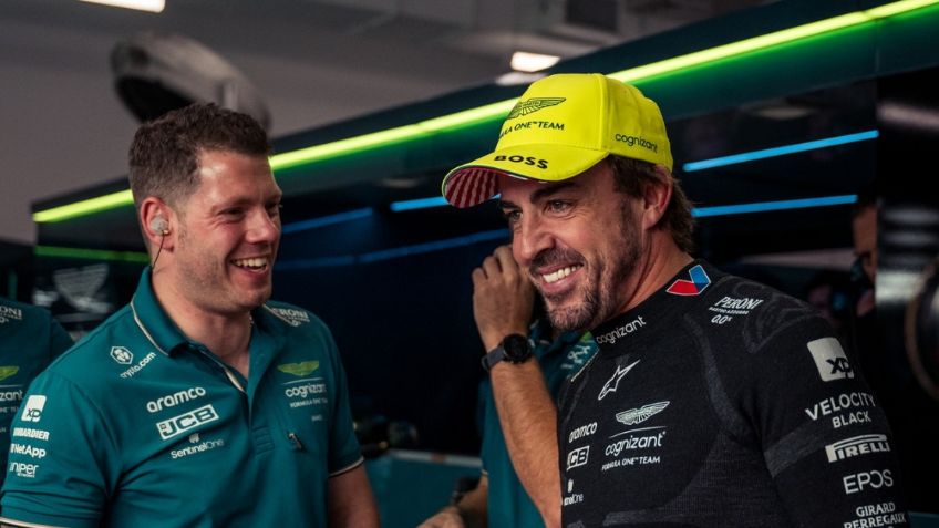 ¿Quién pompó? Fernando Alonso prueba nuevo Aston Martin de más de 250 mil dólares