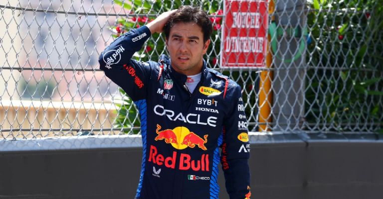 Checo Pérez en Mónaco 