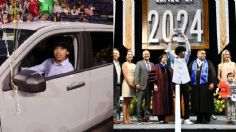 ¿Te imaginas que te regalen un auto por no faltar a clases? A este alumno le pasó