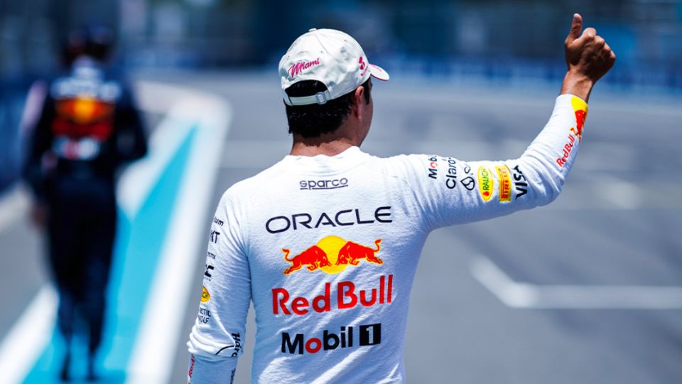 Checo Pérez saldrá en la segunda línea durante el GP de Miami 2024.