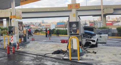 Tras salir campeón, futbolista argentino choca contra gasolinera; iba alcoholizado