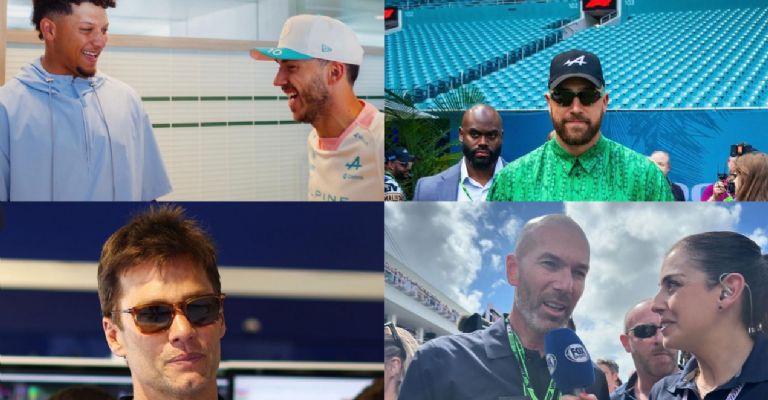 Famosos en el GP de Miami