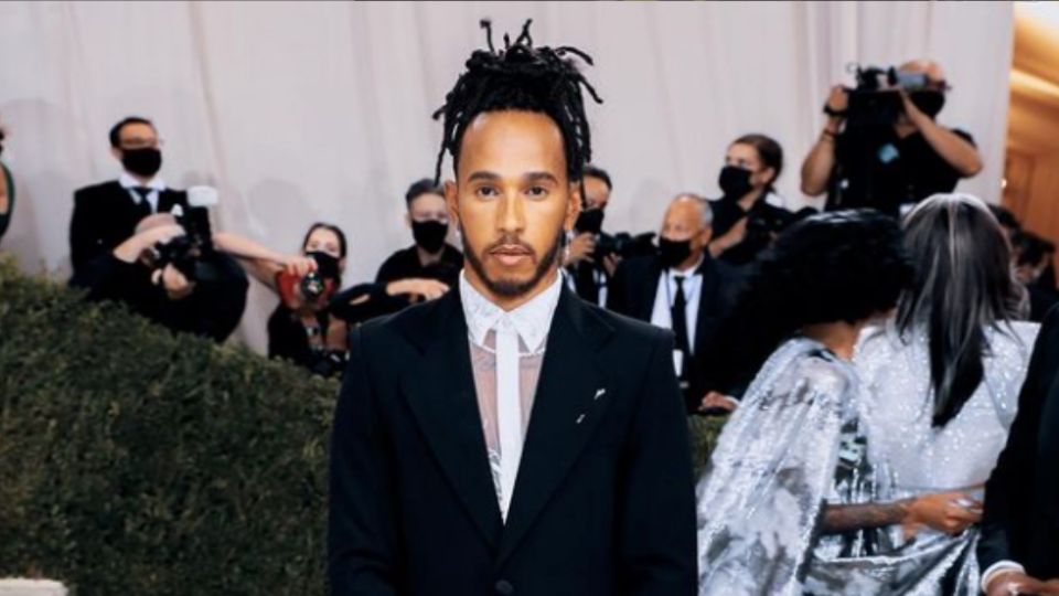 Lewis Hamilton ha sido uno de los deportistas invitados a la Gala del MET.