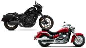 Foto ilustrativa de la nota titulada Honda Rebel 1100 vs Suzuki C50: ¿Qué moto japonesa conviene comprar más este 2024?
