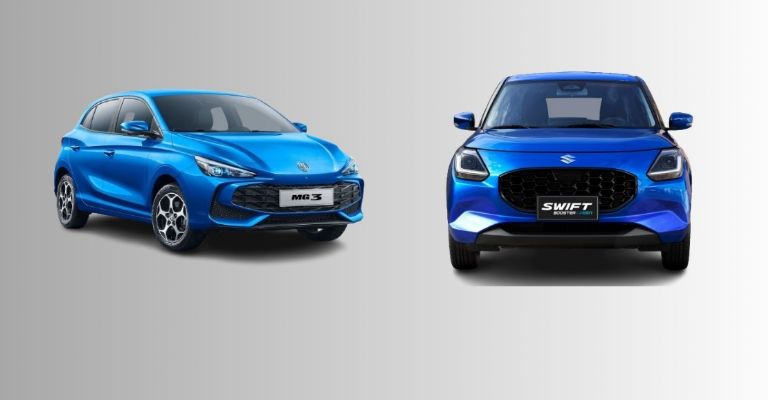 MG3 Hybrid vs Suzuki Swift