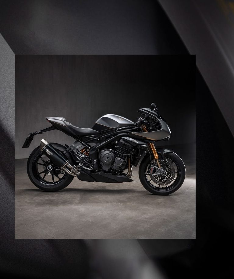 Así es la moto en colaboración Triumph y Breitling