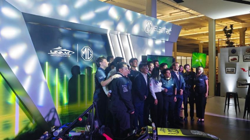 MG Motor y UNAM Motorsports revelan su auto para la Fórmula SAE
