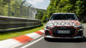 Foto ilustrativa de la nota titulada VIDEO: Audi muestra la vuelta del RS3 2025 en el Nurburgring