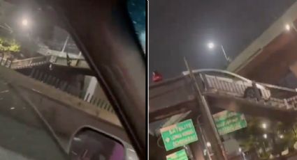 Viral: Este Toyota Prius acabó estancado en un puente de Periférico