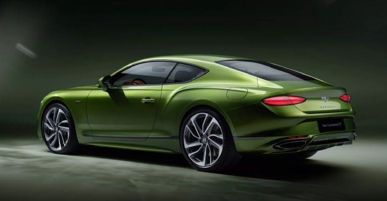 Diseño del Bentley Continental GT 2025