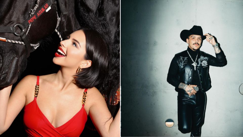 Christian Nodal y Ángela Aguilar encuentran estrenando romance.