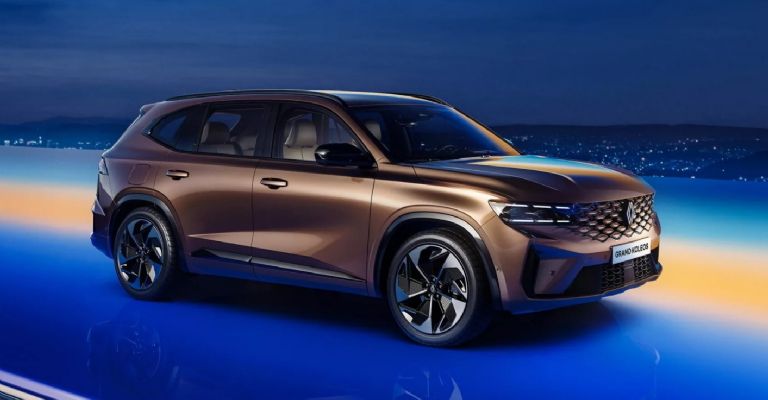 Diseño de la Renault Grand Koleos 2025