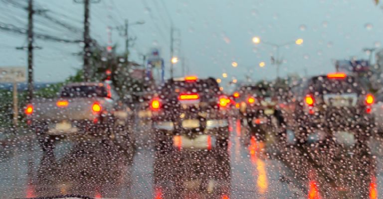 Conducir en caso de lluvia 