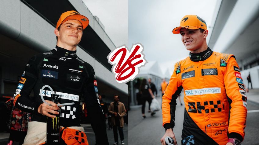 ¿Oscar Piastri es mejor que Lando Norris? Te decimos cómo le ha ido a ambos pilotos en McLaren