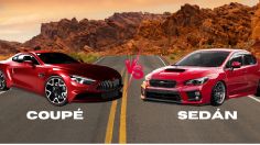 ¿Cuál es la diferencia entre un coupé  y un sedán? Pros y contras para saber cuál es mejor