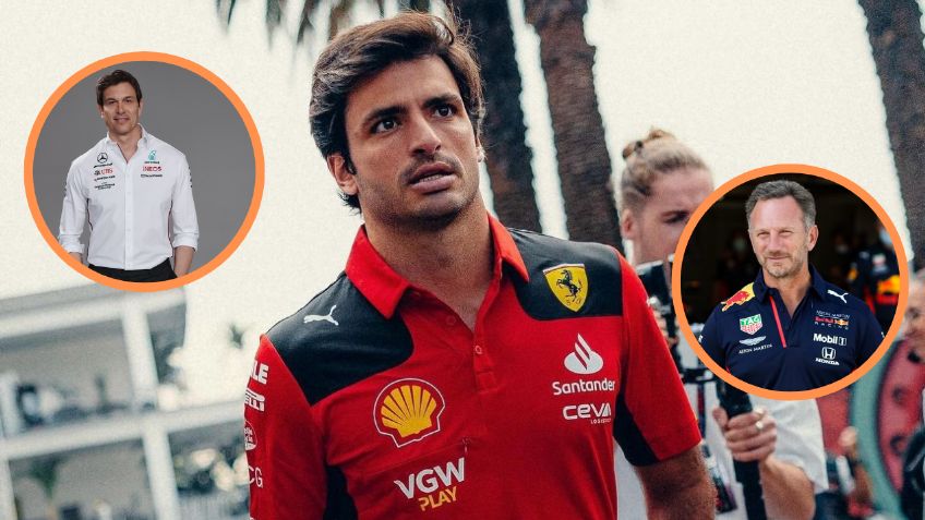 Mercedes descarta a Sainz Jr  y Horner explica por qué no va para Red Bull, ¡Y LA QUESO!
