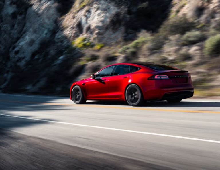 Autos de Brad Pitt Tesla Model S