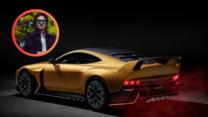 Video: Fernando Alonso, el piloto prueba al Aston Martin Valiant  en Goodwood 2024