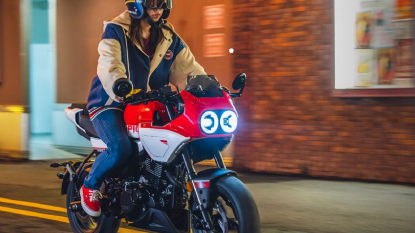 La CFMoto Papio XO-Racer es una motocicleta china de estilo retro sport que pronto llegará a México