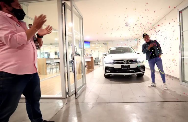 Volkswagen Tiguan La primera camioneta que se regaló Yulay