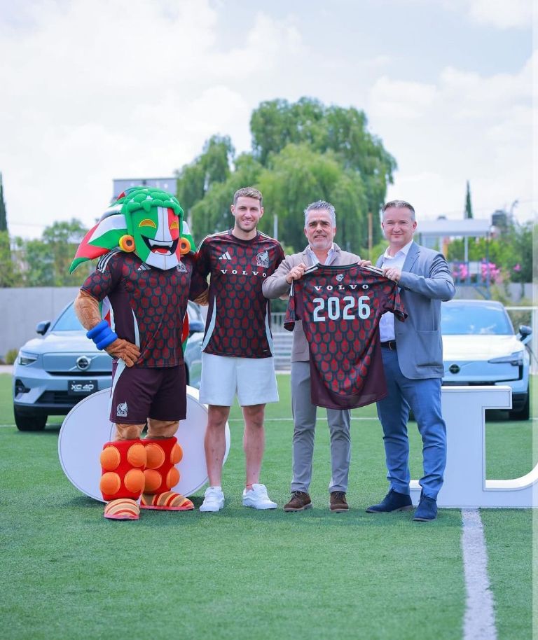 Volvo es patrocinador oficial de la Selección Mexicana de futbol