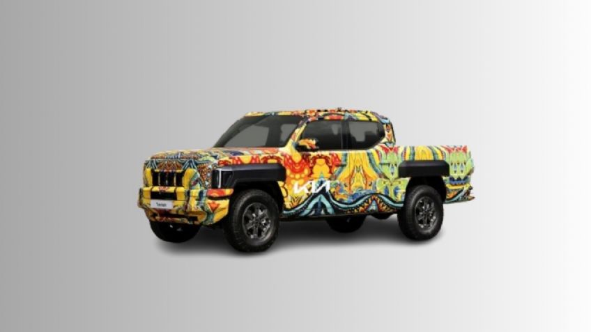 Kia Tasman 2025, la primera pick-up de la marca se muestra más a detalle