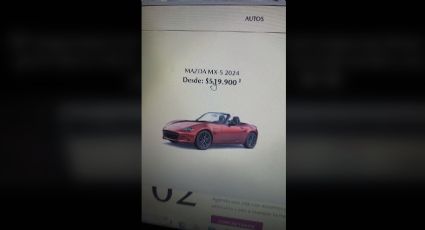 Viral: Mazda MX-5, una persona lo quiere comprar por 520 pesos