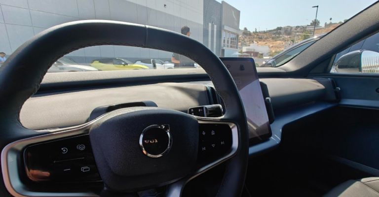 Interior de la Volvo EX30 2025