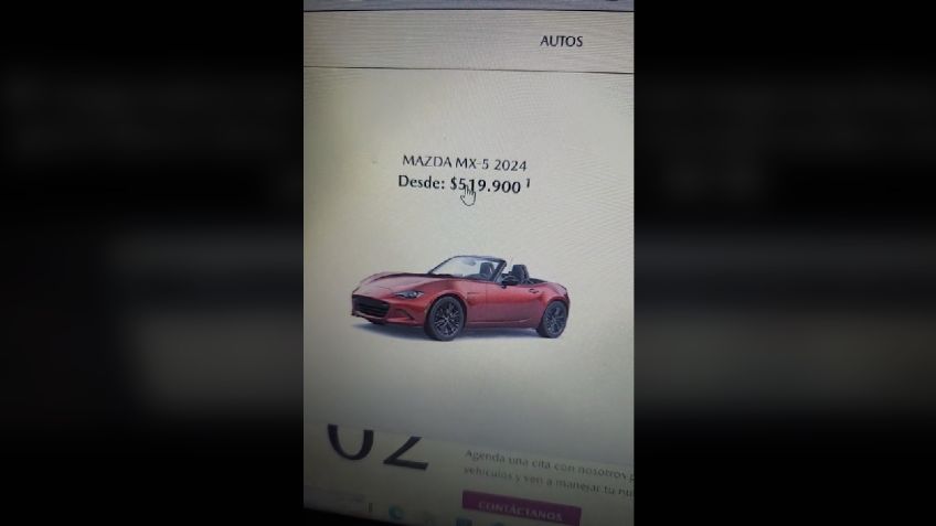Viral: Mazda MX-5, una persona lo quiere comprar por 520 pesos