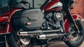 Foto ilustrativa de la nota titulada ¿Cuál es la velocidad máxima de una Harley-Davidson Heritage Classic 114 2024? Una moto cruiser con detalles vintage