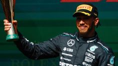 Lewis Hamilton reacciona a su victoria y la descalificación de Russell en el GP de Bélgica 2024